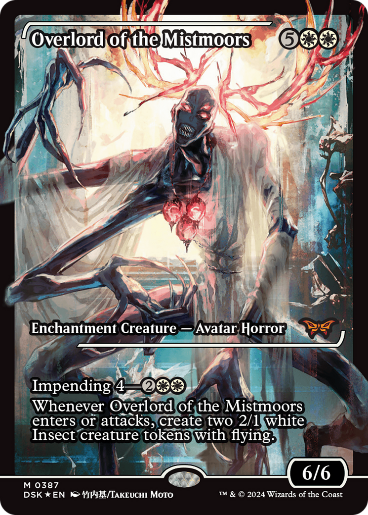 Overlord of the Mistmoors (Japan Showcase) [Duskmourn: House of Horror] | Boutique FDB TCG