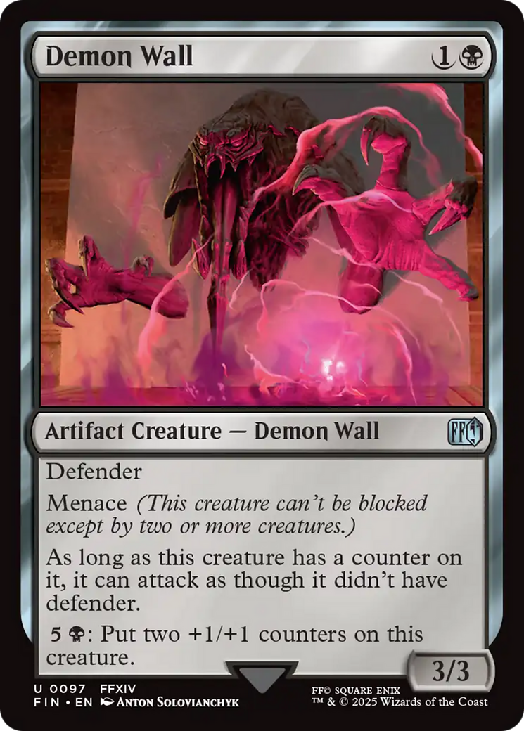 Demon Wall [FINAL FANTASY] | Boutique FDB TCG