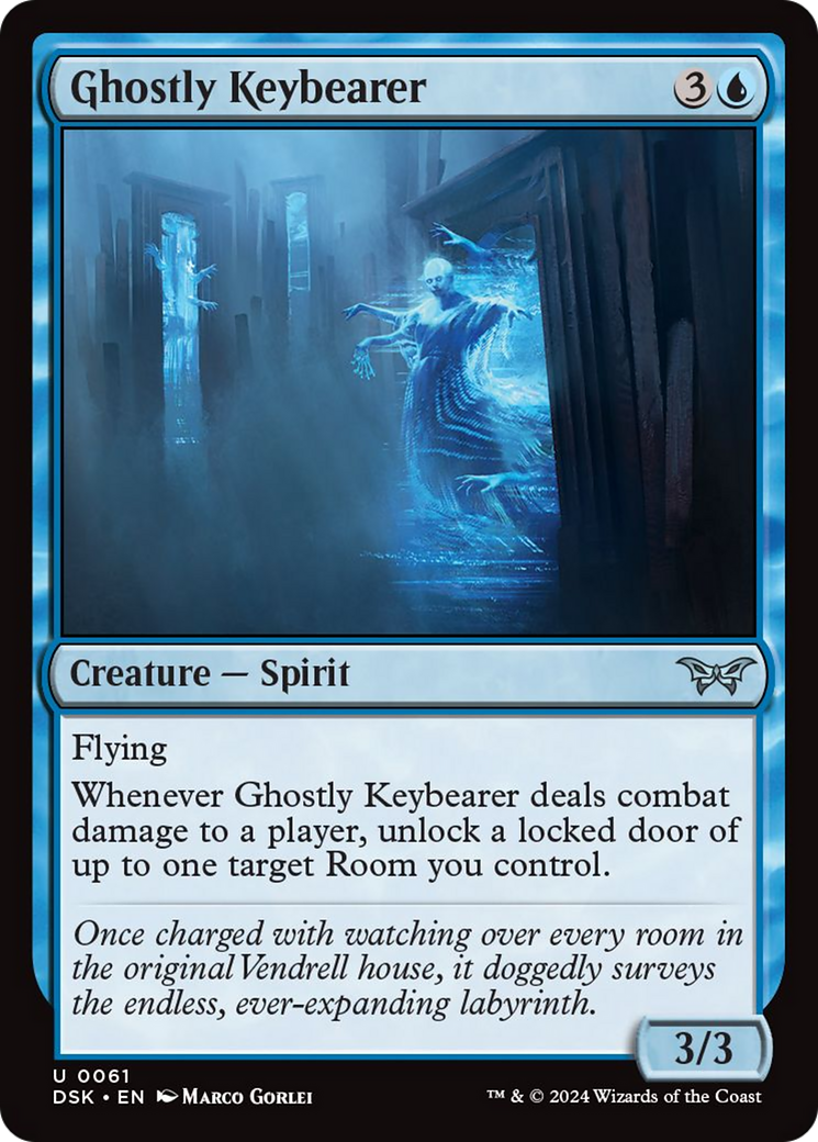 Ghostly Keybearer [Duskmourn: House of Horror] | Boutique FDB TCG