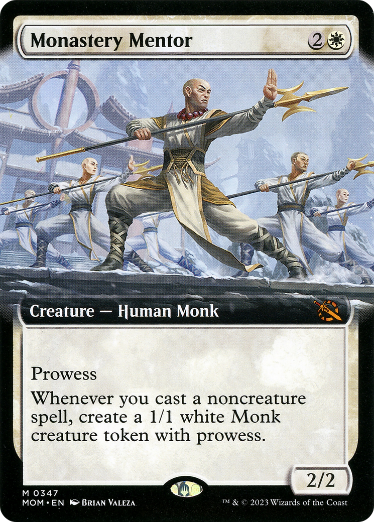 Monastery Mentor (Extended Art) [March of the Machine] | Boutique FDB TCG