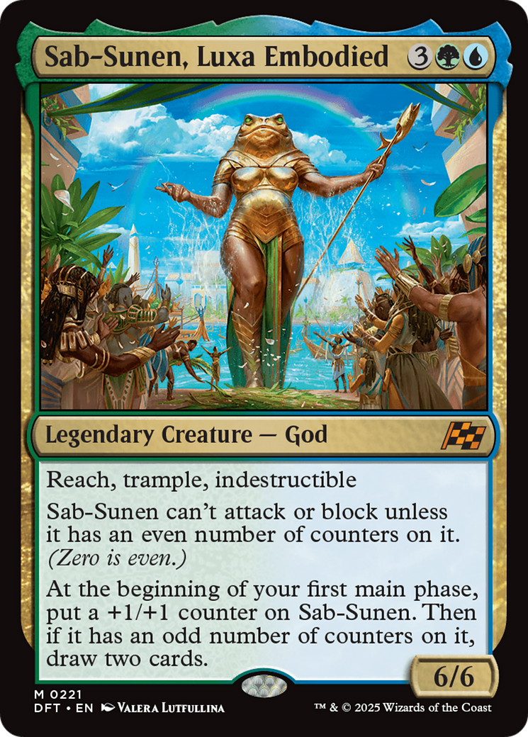 Sab-Sunen, Luxa Embodied [Aetherdrift] | Boutique FDB TCG