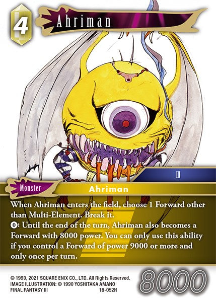 Ahriman [Resurgence of Power] | Boutique FDB TCG