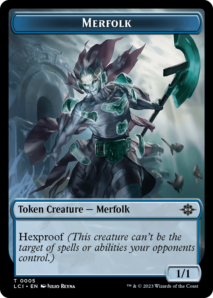 Merfolk Token [The Lost Caverns of Ixalan Tokens] | Boutique FDB TCG