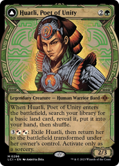 Huatli, Poet of Unity // Roar of the Fifth People (Showcase) [The Lost Caverns of Ixalan] | Boutique FDB TCG