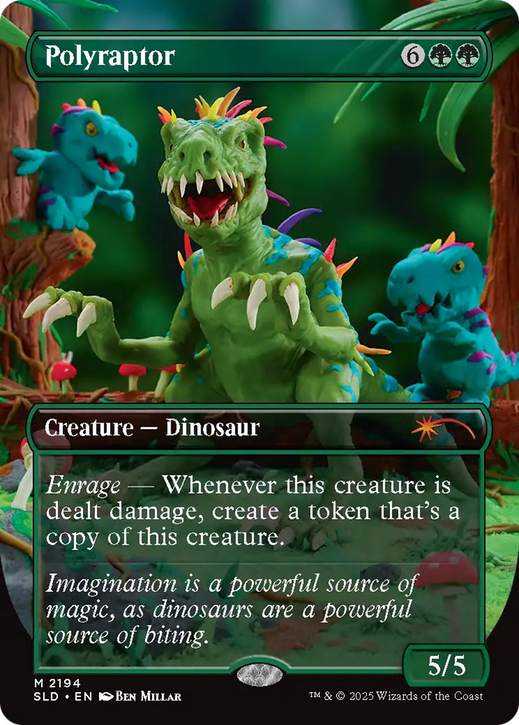 Polyraptor (Rainbow Foil) [Secret Lair Drop Series] | Boutique FDB TCG