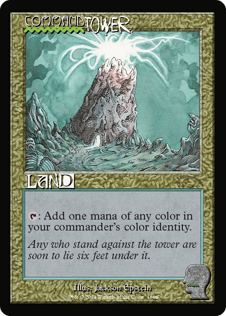 Command Tower (1666) (Rainbow Foil) [Secret Lair Drop Series] | Boutique FDB TCG