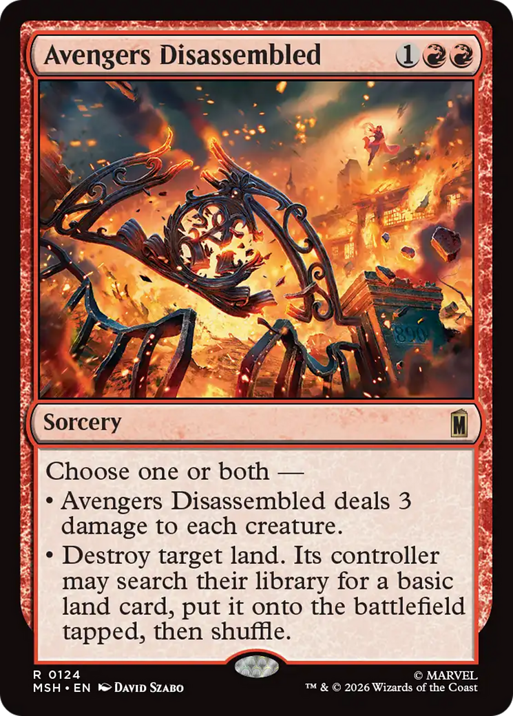 Avengers Disassembled [Marvel Super Heroes] | Boutique FDB TCG