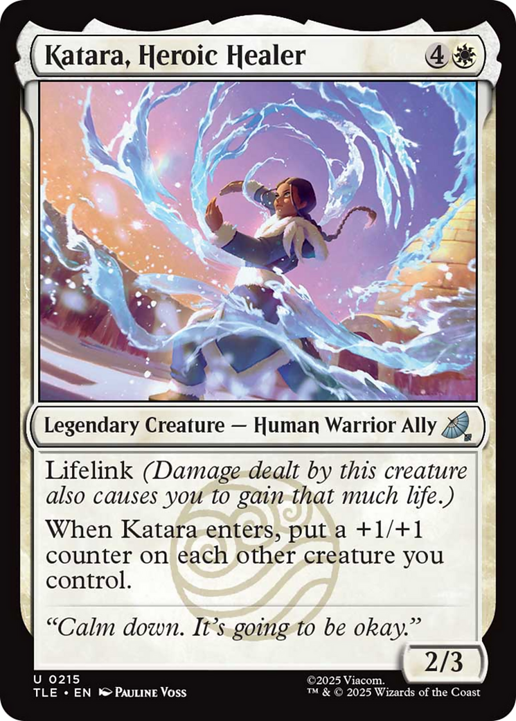 Katara, Heroic Healer [Avatar: The Last Airbender: Eternal-Legal] | Boutique FDB TCG