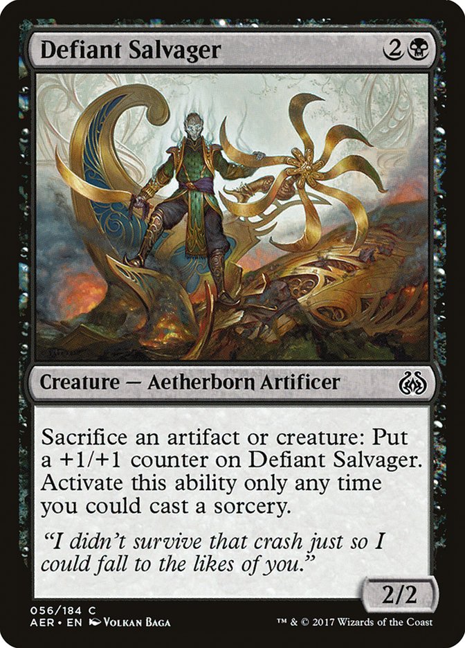 Defiant Salvager [Aether Revolt] | Boutique FDB TCG