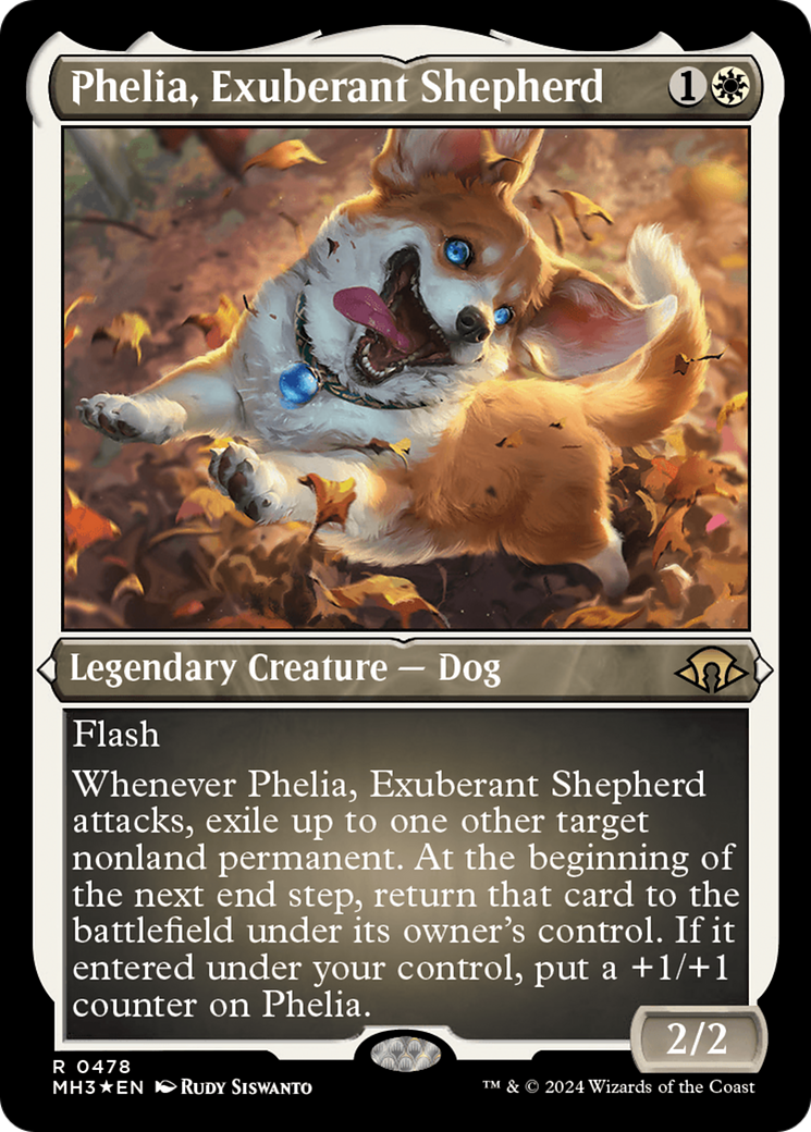 Phelia, Exuberant Shepherd (Foil Etched) [Modern Horizons 3] | Boutique FDB TCG