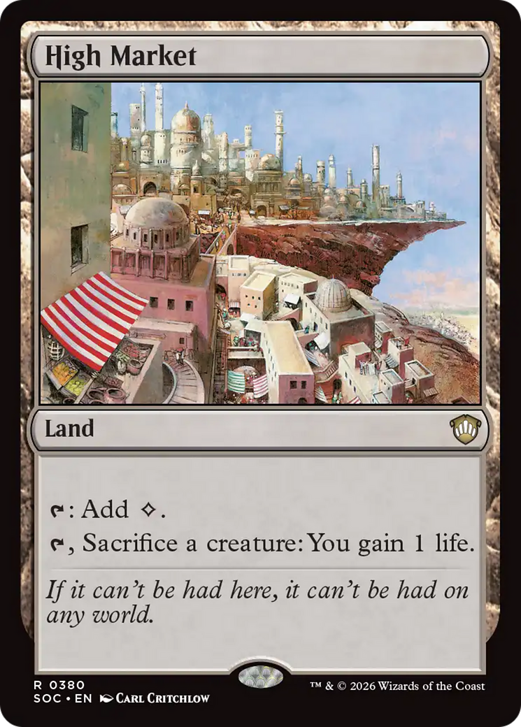 High Market [Secrets of Strixhaven Commander] | Boutique FDB TCG