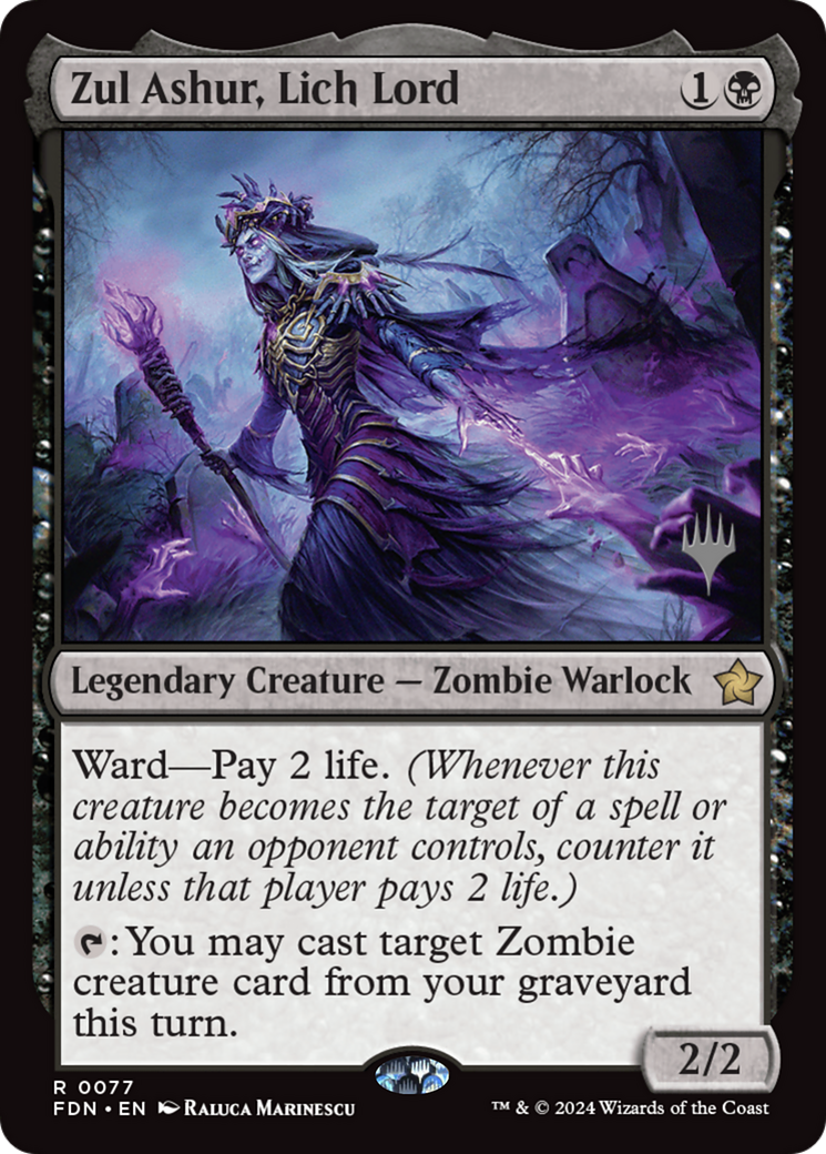 Zul Ashur, Lich Lord [Lorwyn Eclipsed Promos] | Boutique FDB TCG