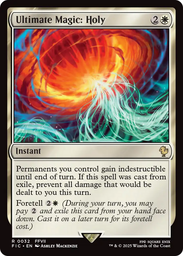 Ultimate Magic: Holy [FINAL FANTASY Commander] | Boutique FDB TCG