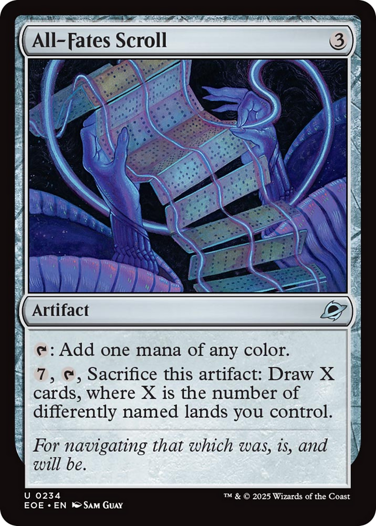 All-Fates Scroll [Edge of Eternities] | Boutique FDB TCG
