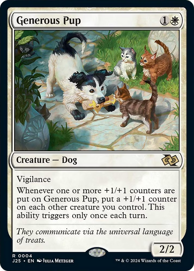 Generous Pup [Foundations Jumpstart] | Boutique FDB TCG