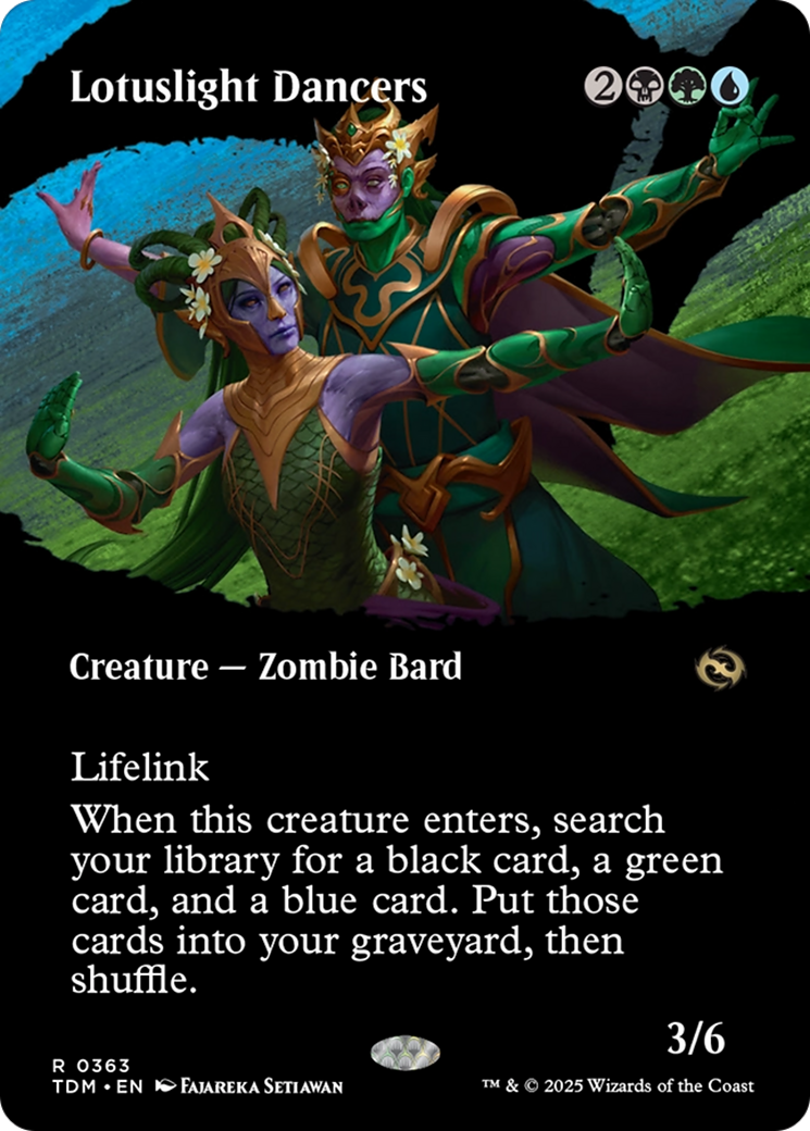 Lotuslight Dancers (Borderless) [Tarkir: Dragonstorm] | Boutique FDB TCG