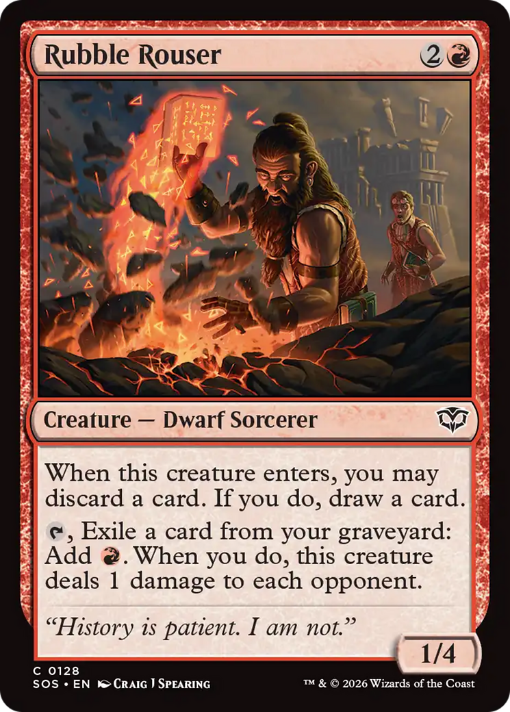 Rubble Rouser [Secrets of Strixhaven] | Boutique FDB TCG