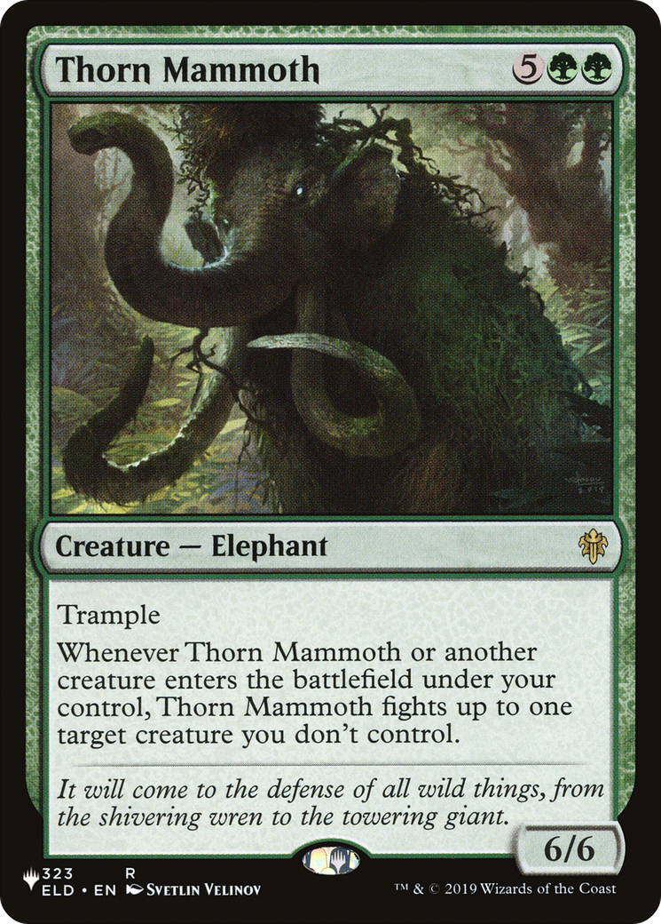 Thorn Mammoth [The List Reprints] | Boutique FDB TCG