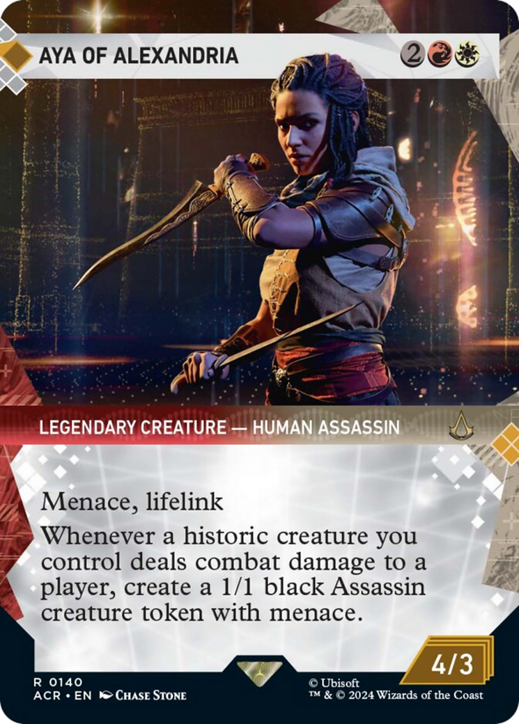 Aya of Alexandria (Showcase) [Assassin's Creed] | Boutique FDB TCG