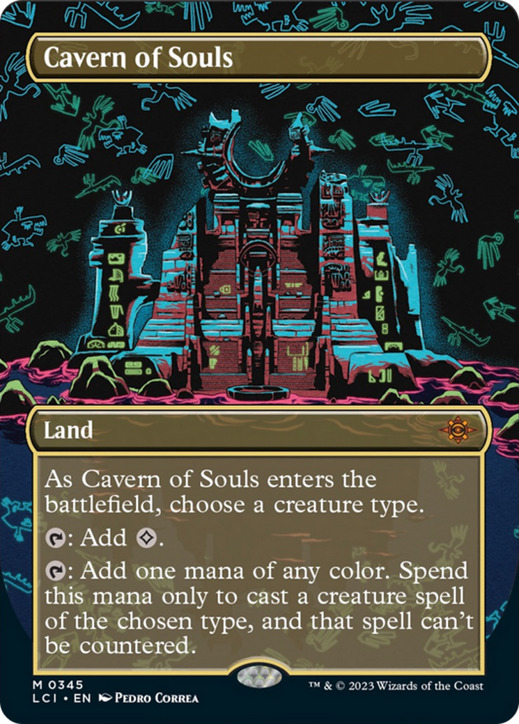 Cavern of Souls (0345) (Borderless) [The Lost Caverns of Ixalan] | Boutique FDB TCG