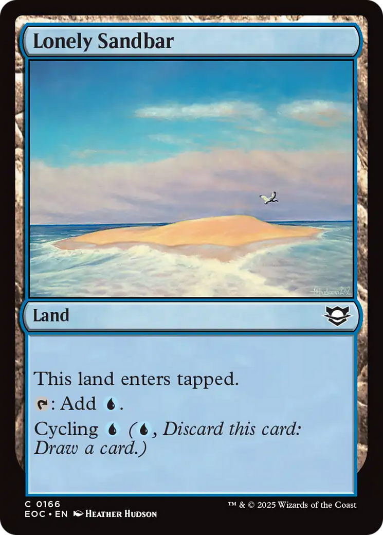 Lonely Sandbar [Edge of Eternities Commander] | Boutique FDB TCG