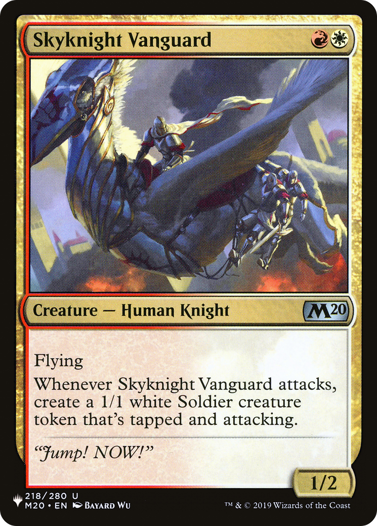 Skyknight Vanguard [The List Reprints] | Boutique FDB TCG