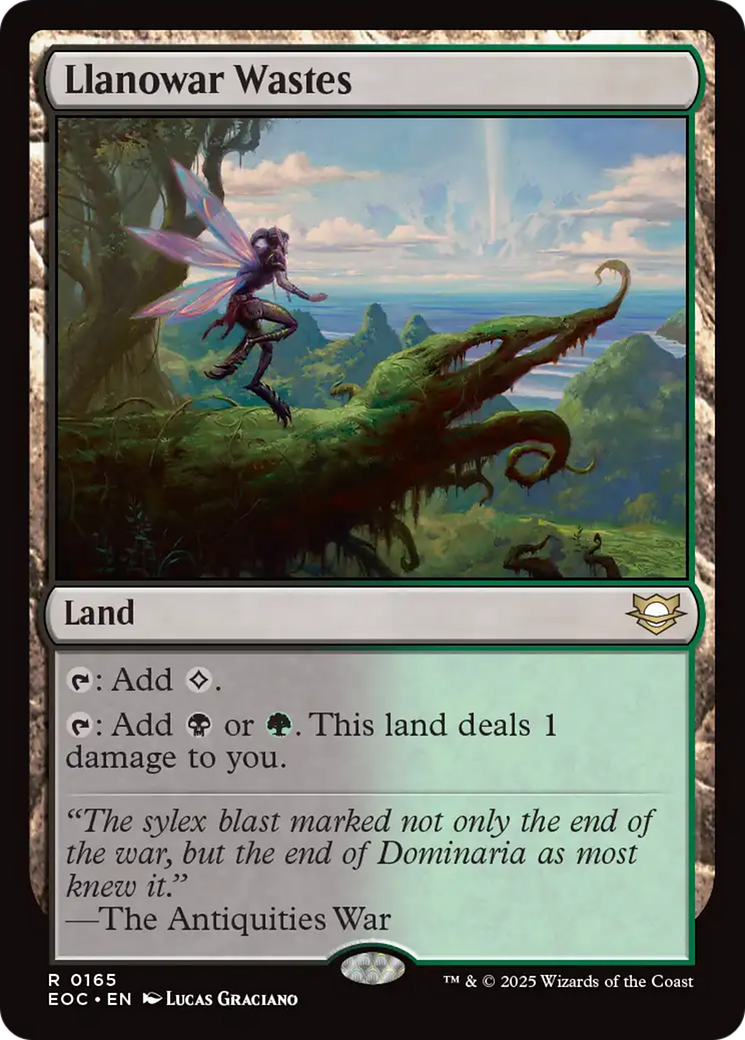 Llanowar Wastes [Edge of Eternities Commander] | Boutique FDB TCG