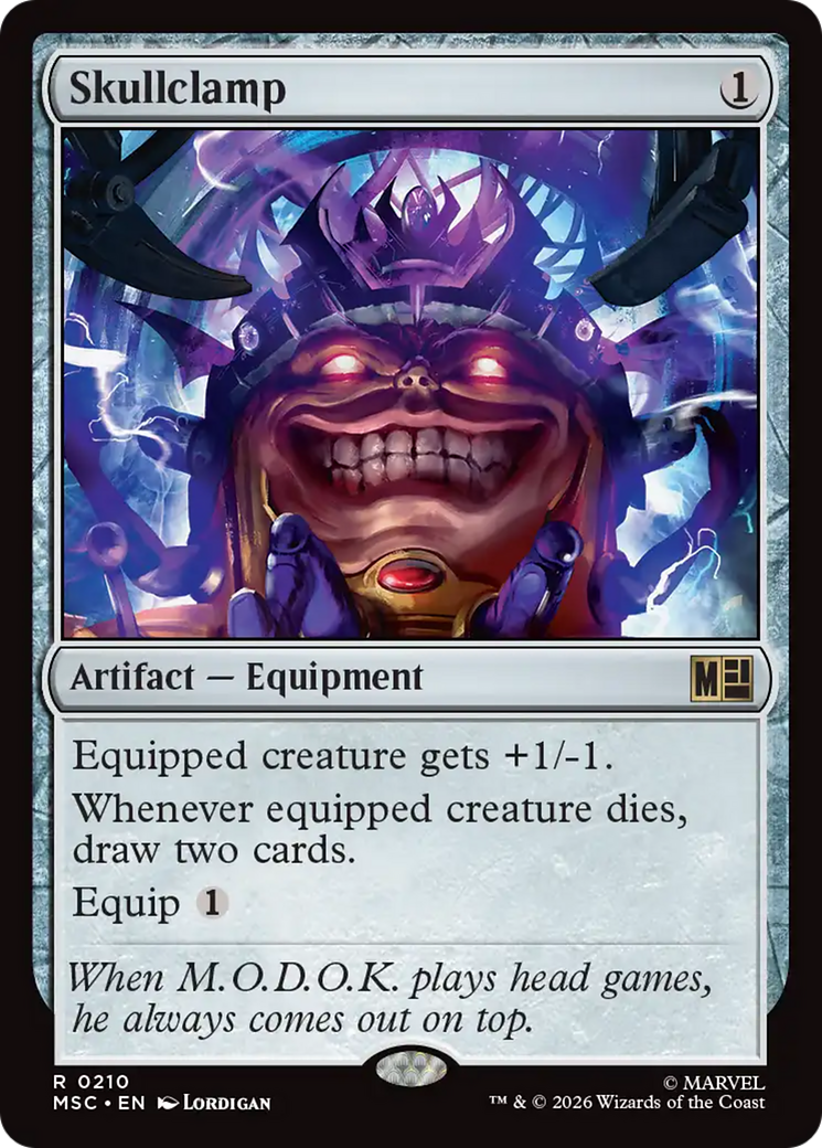 Skullclamp [Marvel Super Heroes Commander] | Boutique FDB TCG