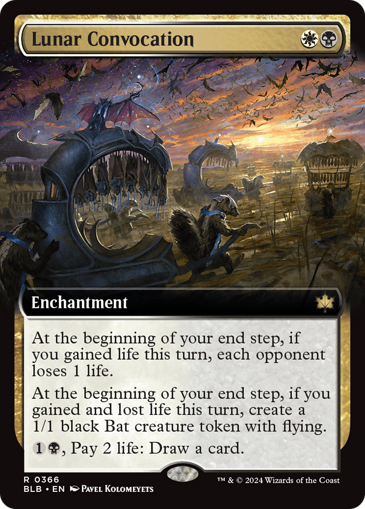 Lunar Convocation (Extended Art) [Bloomburrow] | Boutique FDB TCG