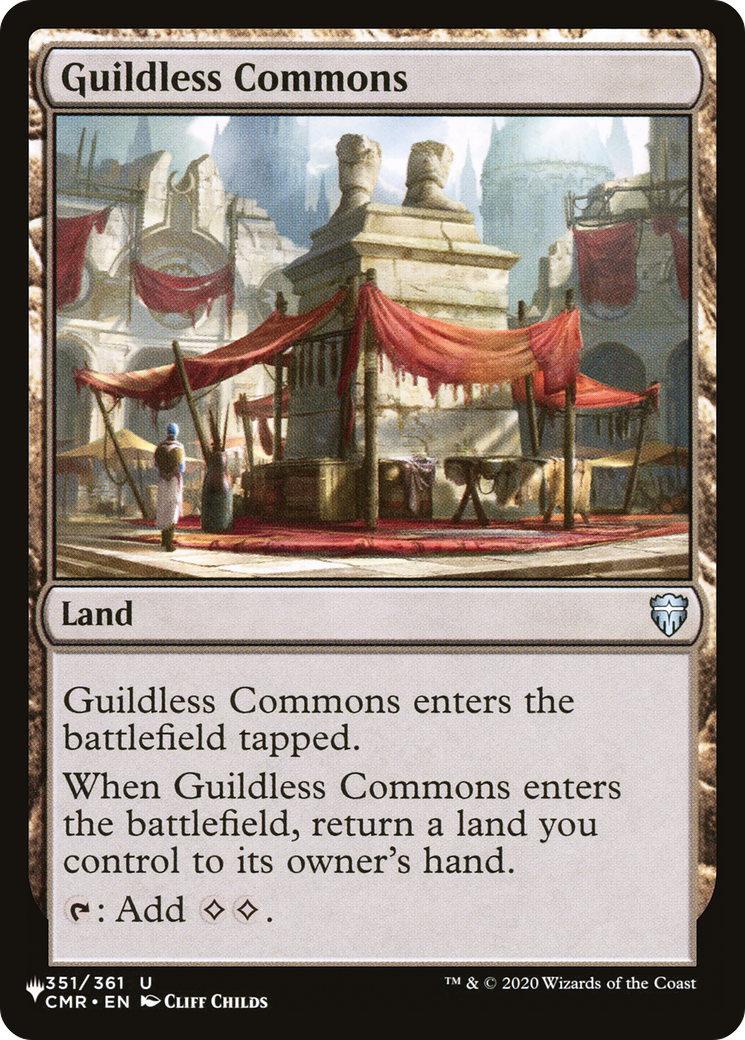 Guildless Commons [The List Reprints] | Boutique FDB TCG