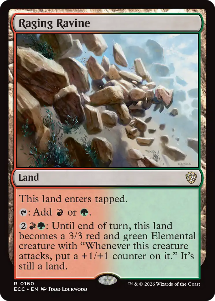 Raging Ravine [Lorwyn Eclipsed Commander] | Boutique FDB TCG