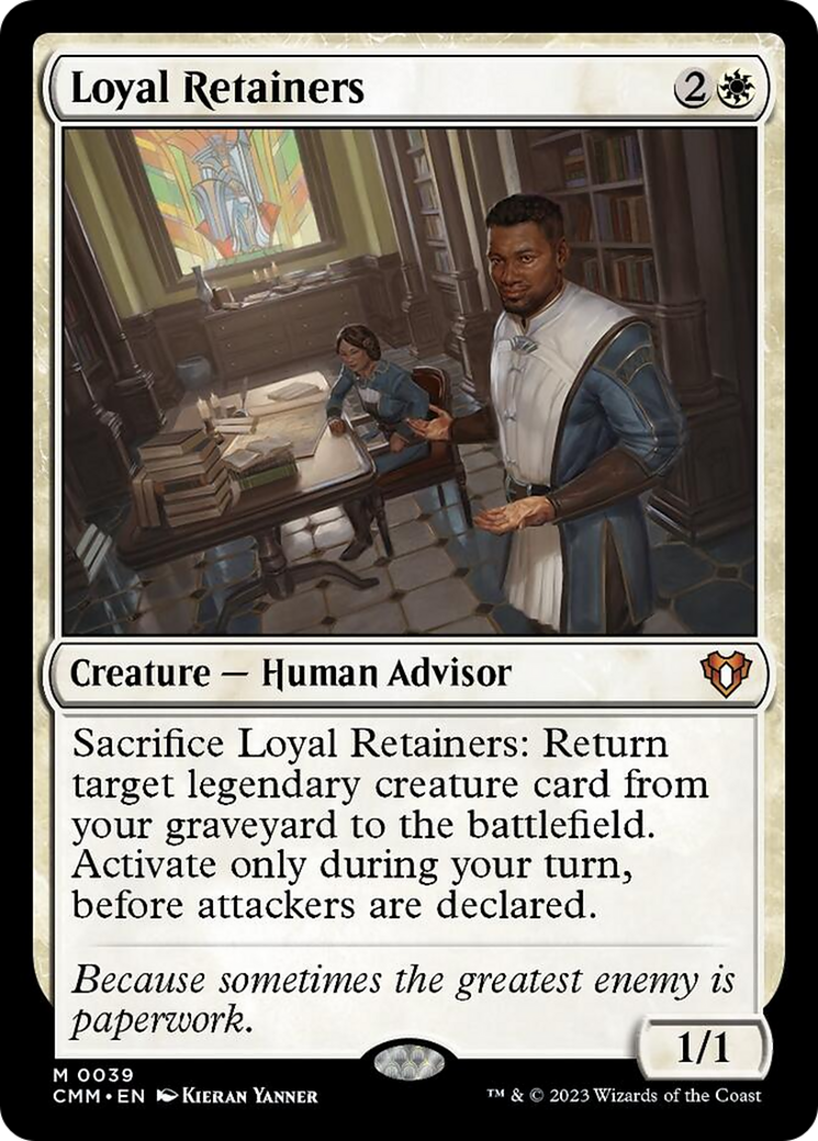 Loyal Retainers [Commander Masters] | Boutique FDB TCG