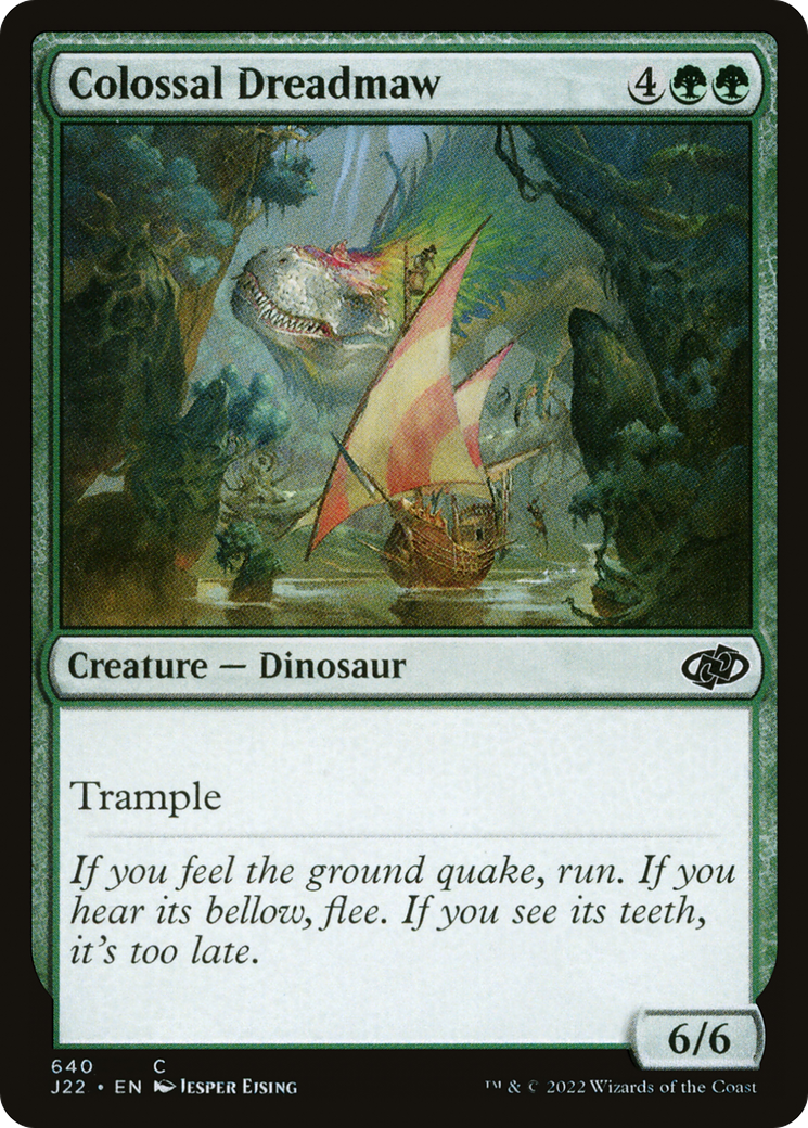 Colossal Dreadmaw [Jumpstart 2022] | Boutique FDB TCG
