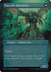 Delver of Secrets // Insectile Aberration (Borderless) [Secret Lair: From Cute to Brute] | Boutique FDB TCG