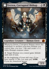 Jerren, Corrupted Bishop // Ormendahl, the Corrupted [Innistrad: Midnight Hunt] | Boutique FDB TCG