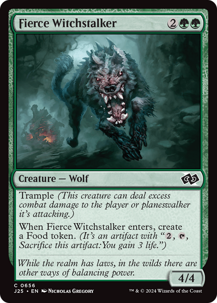 Fierce Witchstalker [Foundations Jumpstart] | Boutique FDB TCG