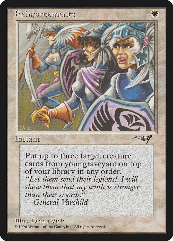Reinforcements (No Archer) [Alliances] | Boutique FDB TCG