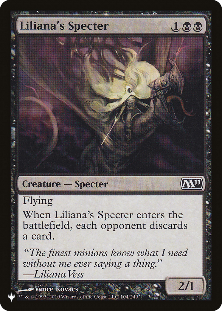 Liliana's Specter [The List Reprints] | Boutique FDB TCG