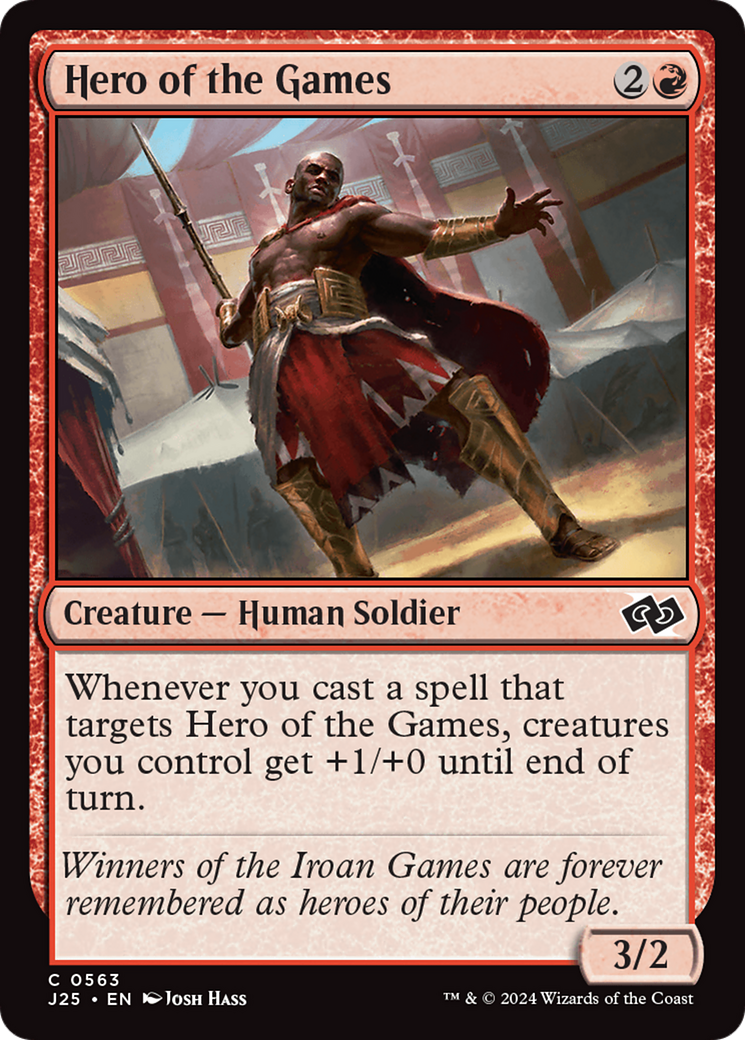 Hero of the Games [Foundations Jumpstart] | Boutique FDB TCG