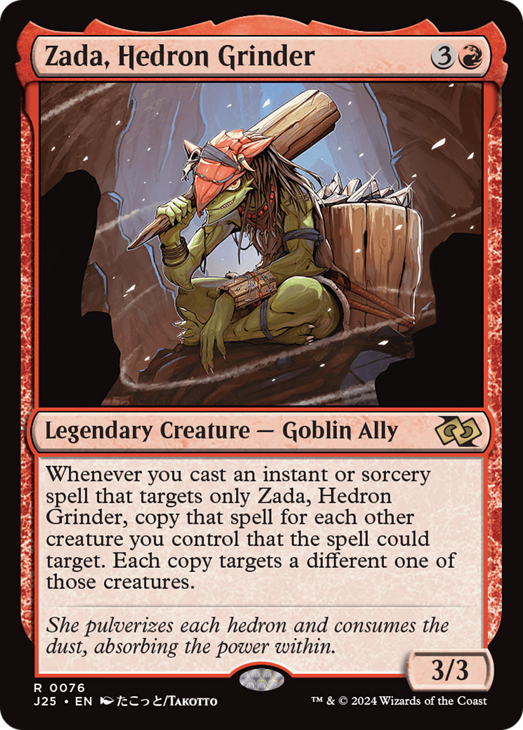 Zada, Hedron Grinder (Anime) [Foundations Jumpstart] | Boutique FDB TCG