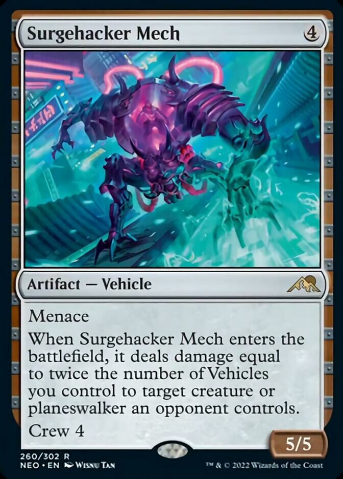 Surgehacker Mech [Kamigawa: Neon Dynasty] | Boutique FDB TCG