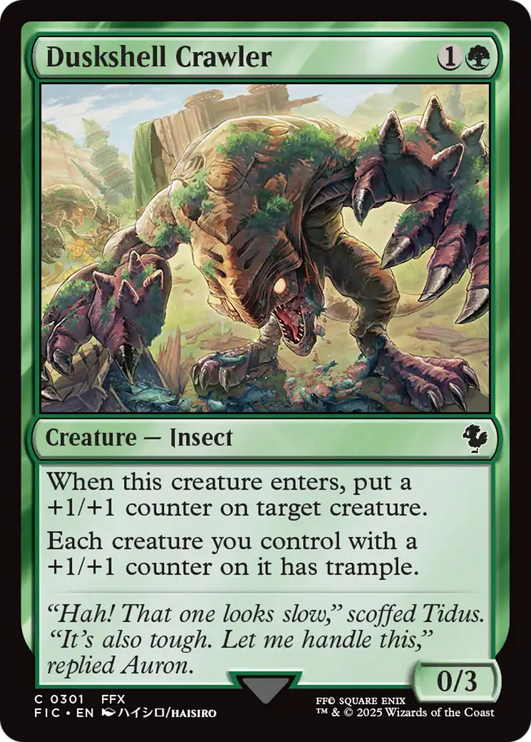 Duskshell Crawler [FINAL FANTASY Commander] | Boutique FDB TCG