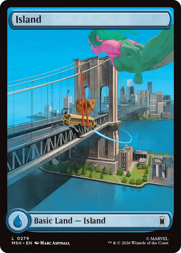 Island (0279) [Marvel Super Heroes] | Boutique FDB TCG