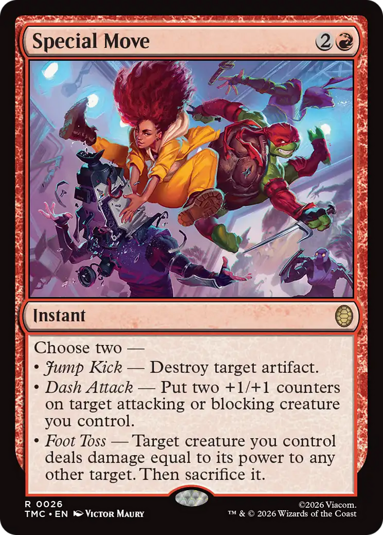 Special Move [Teenage Mutant Ninja Turtles Commander] | Boutique FDB TCG