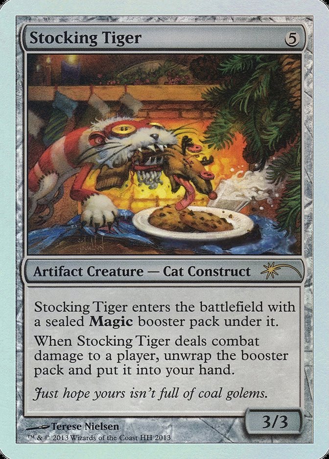Stocking Tiger (No Date) [Happy Holidays] | Boutique FDB TCG