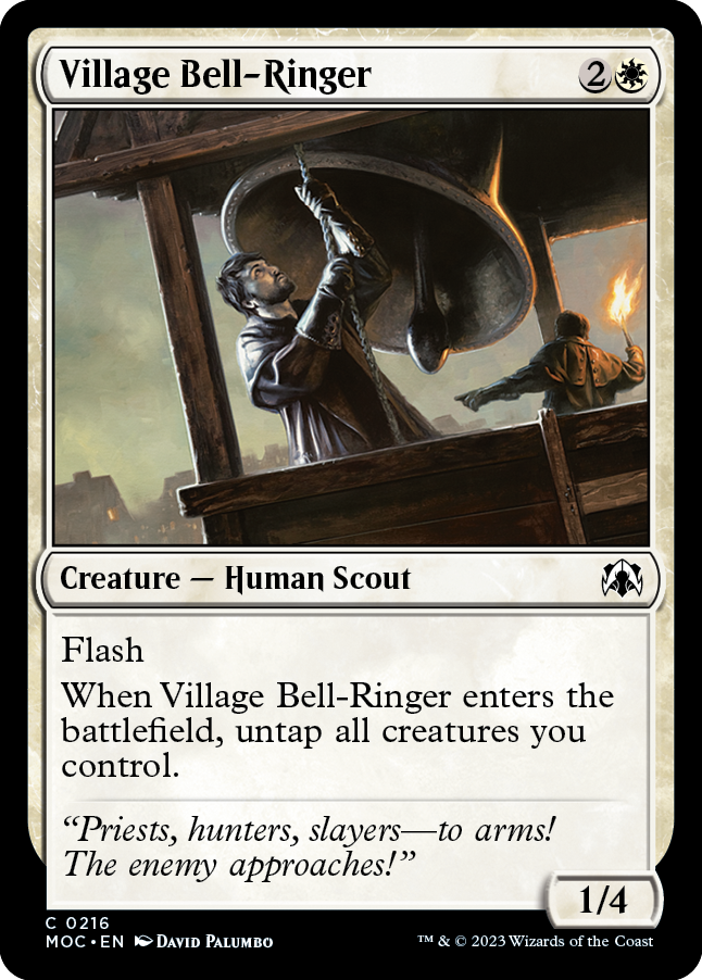 Village Bell-Ringer [March of the Machine Commander] | Boutique FDB TCG