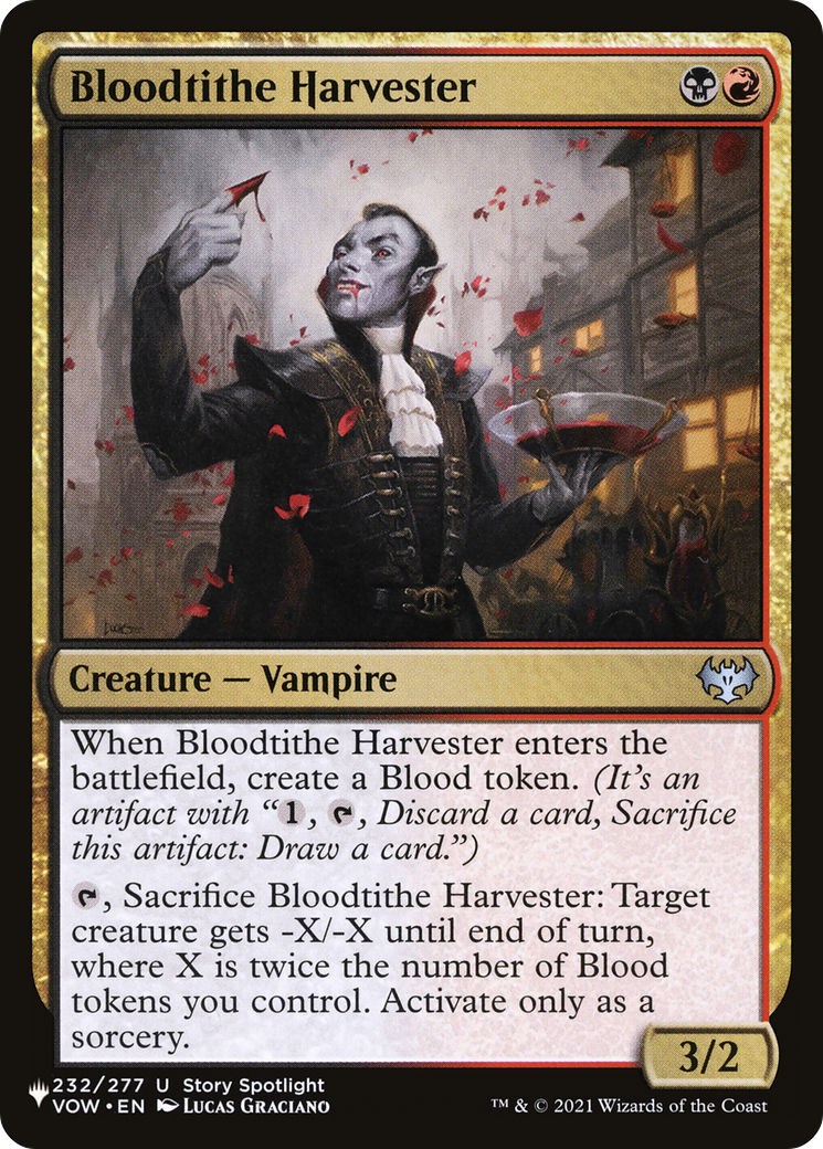 Bloodtithe Harvester [The List Reprints] | Boutique FDB TCG