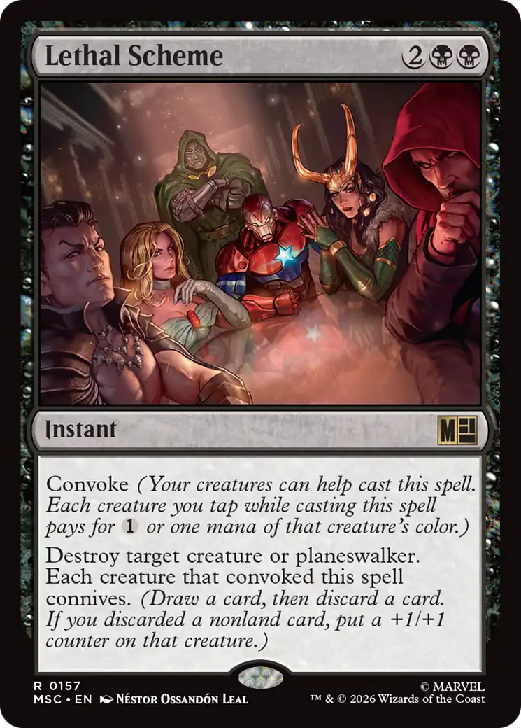 Lethal Scheme (Surge Foil) [Marvel Super Heroes Commander] | Boutique FDB TCG