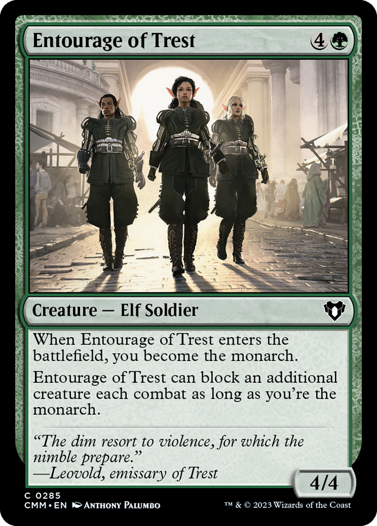 Entourage of Trest [Commander Masters] | Boutique FDB TCG