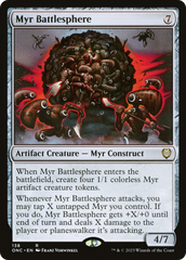 Myr Battlesphere [Phyrexia: All Will Be One Commander] | Boutique FDB TCG